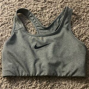 New Women’s Nike Grey Unpadded Sports Bra